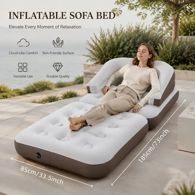 Inflatable Sofa portable 2 people
