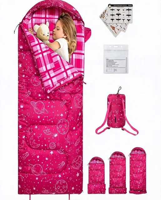 Sleeping Bag red 11" 10"