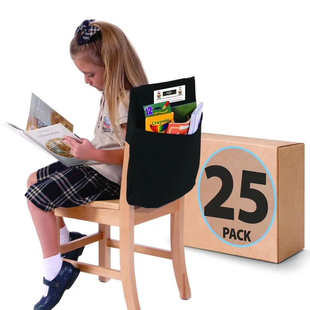 Seat 17" black 25 pack