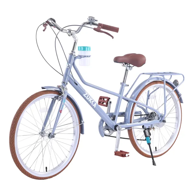 Cruiser Bike 24" yellow blue