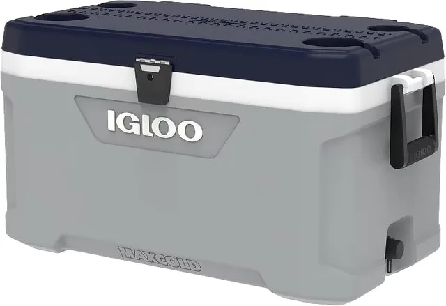 Cooler 70 quart gray black