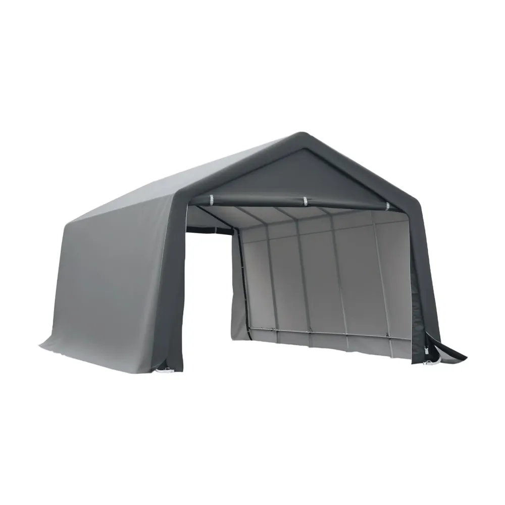 Carport Canopy waterproof portable gray