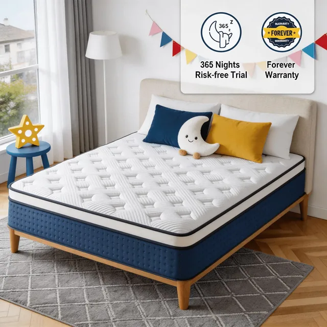 Hybrid Mattress 12 inch 12 in