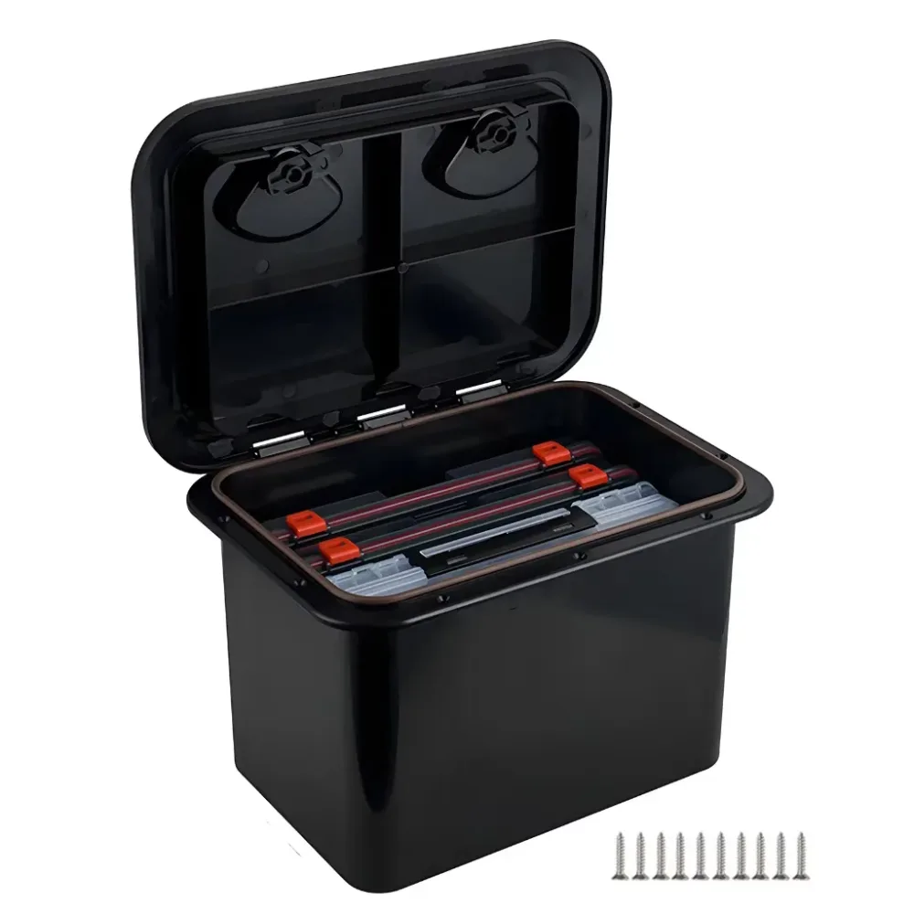 Tackle Storage waterproof black 1-2cm