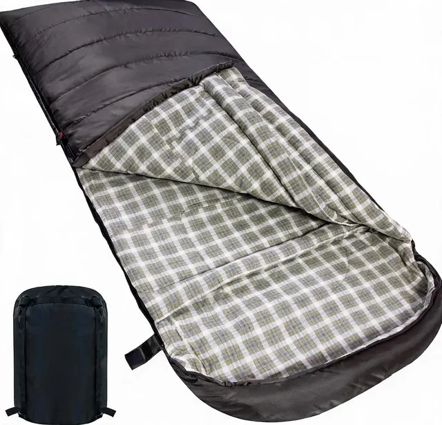Sleeping Bag 39 in brown 90 inches
