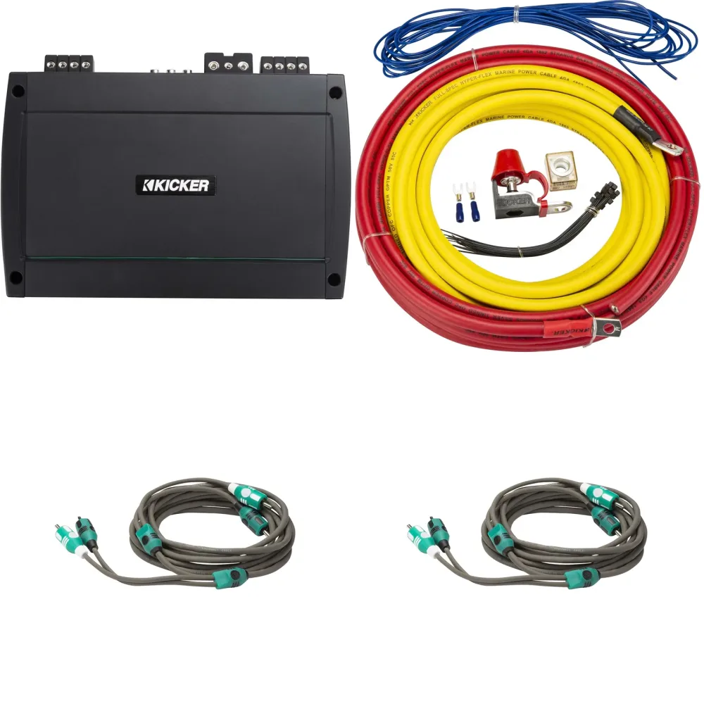 Marine Amplifier 20 ft 200 watts 100 watts