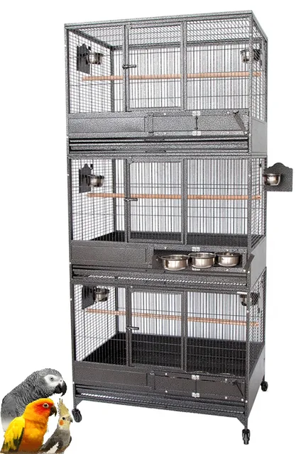 Breeder Bird 2" grey green