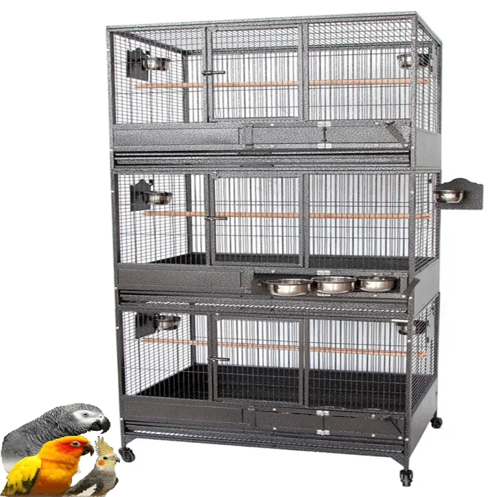 Breeder Bird 2" grey green