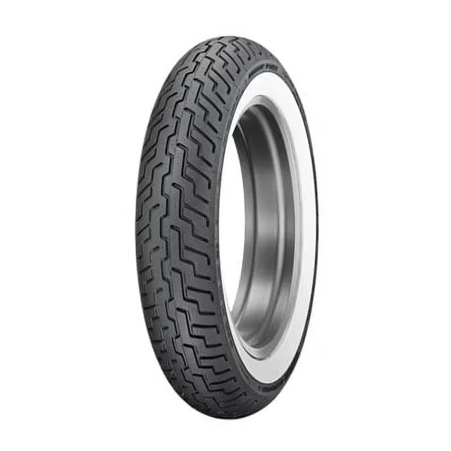Motorcycle Tire white black