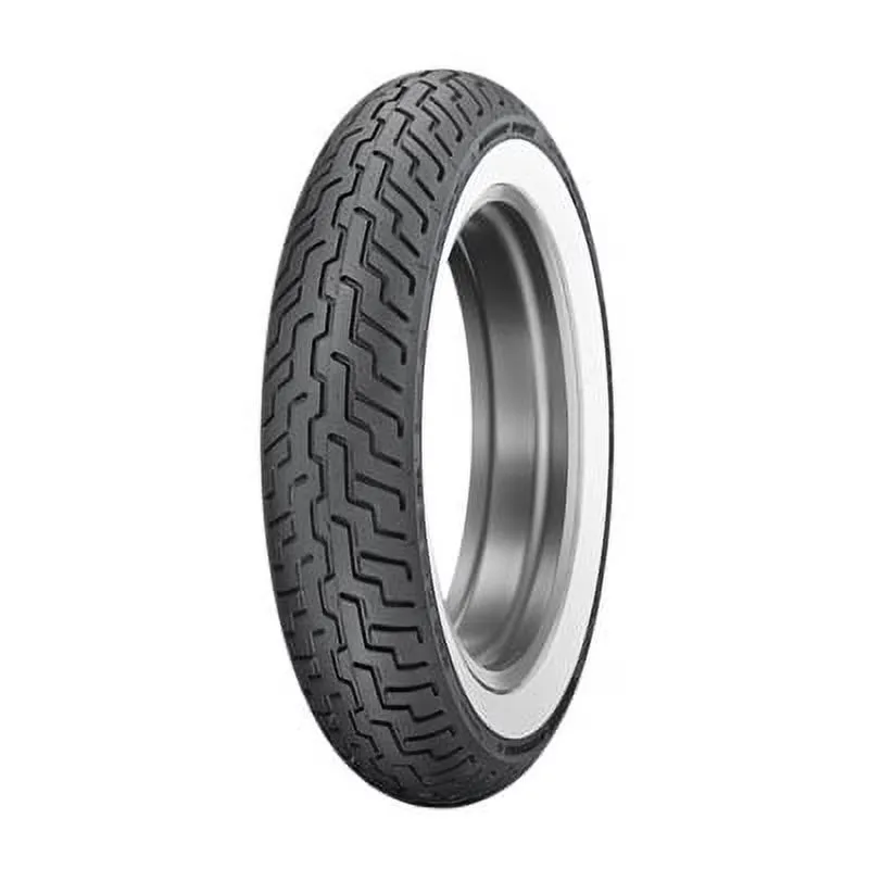 Motorcycle Tire white black