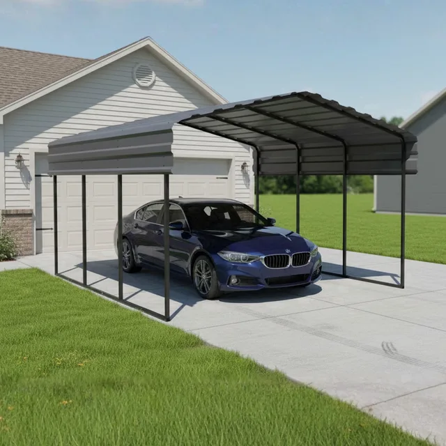 Metal Carport 10' 15' 7'