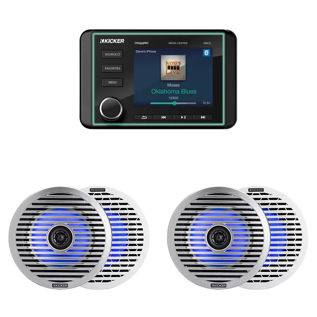 Speaker 2 pair 6.5" led