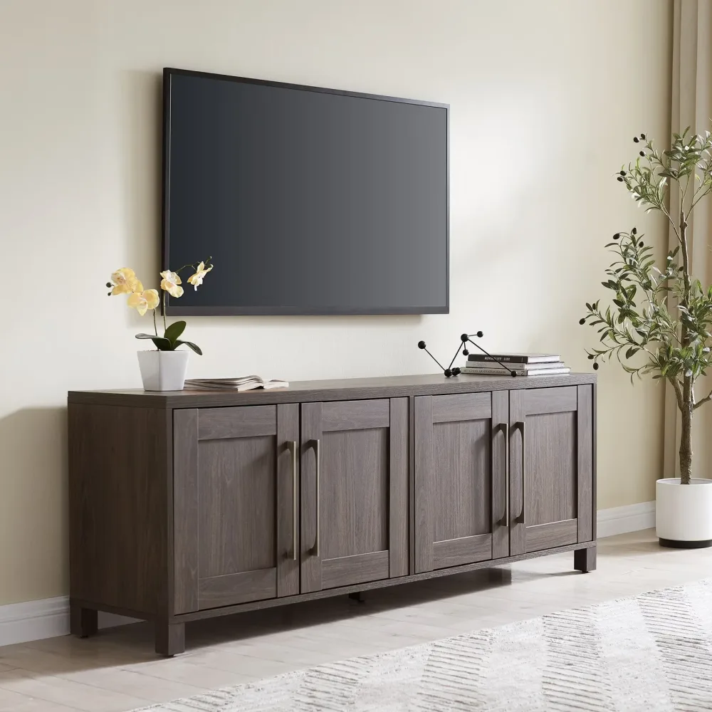 Stand 75" black brown