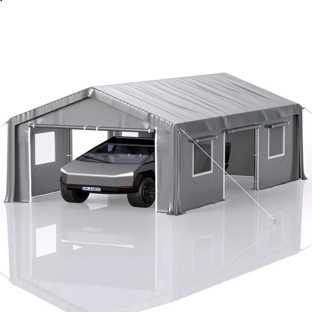 Carport 20 ft portable waterproof