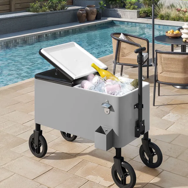 Cooler 47" portable adjustable