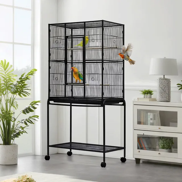 Bird Cage 62.6" black