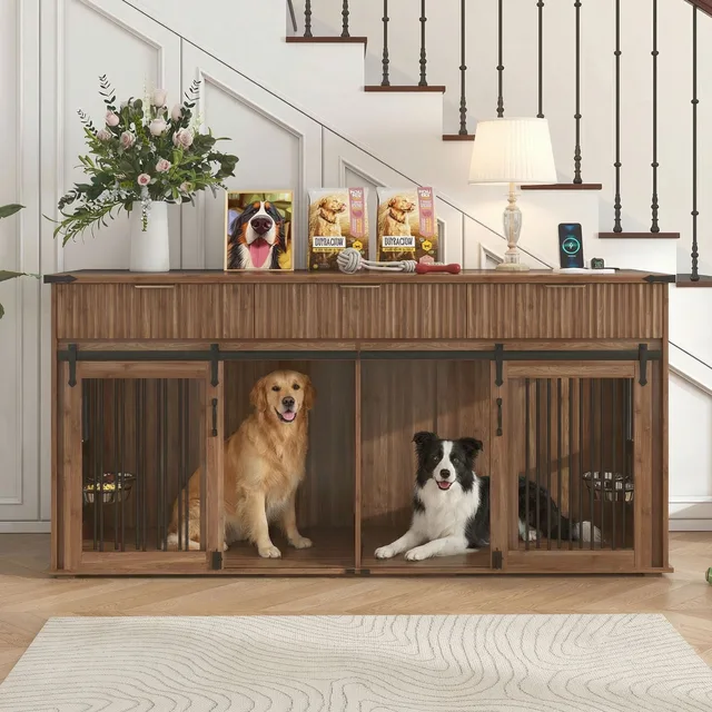 Dog Crate 71' waterproof 134.7 lbs