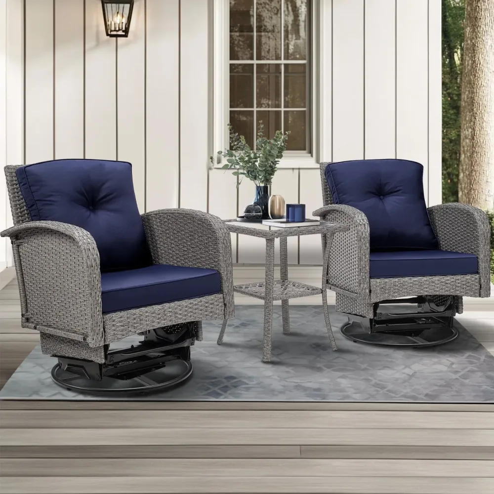 Patio Furniture heavy-duty blue 350lbs