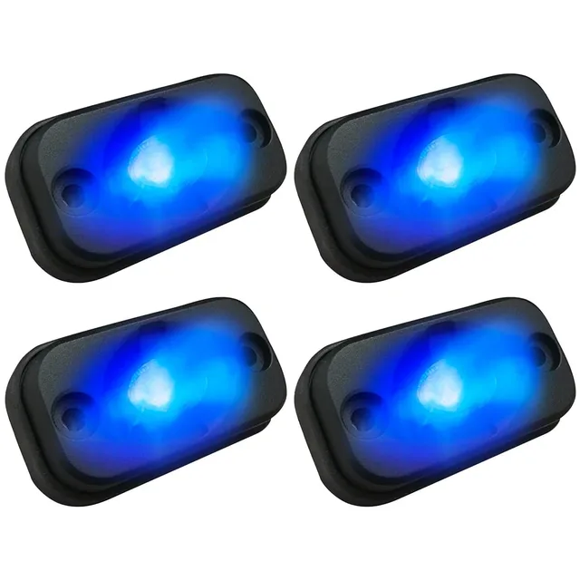 Wheel led red white