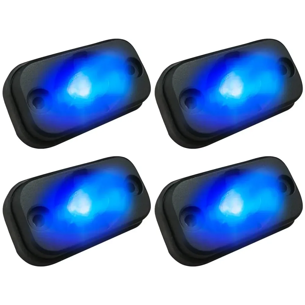 Wheel led red white