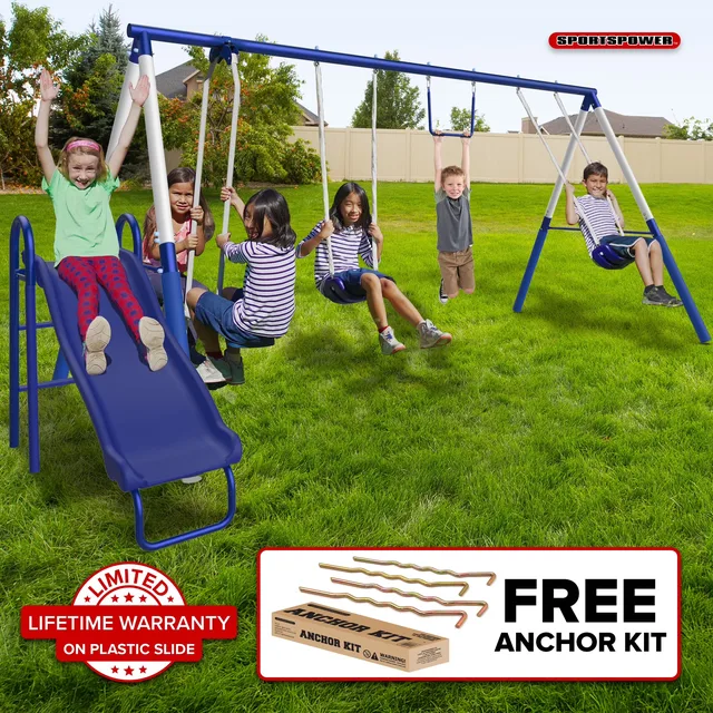 Backyard Play 2 person 5' blue