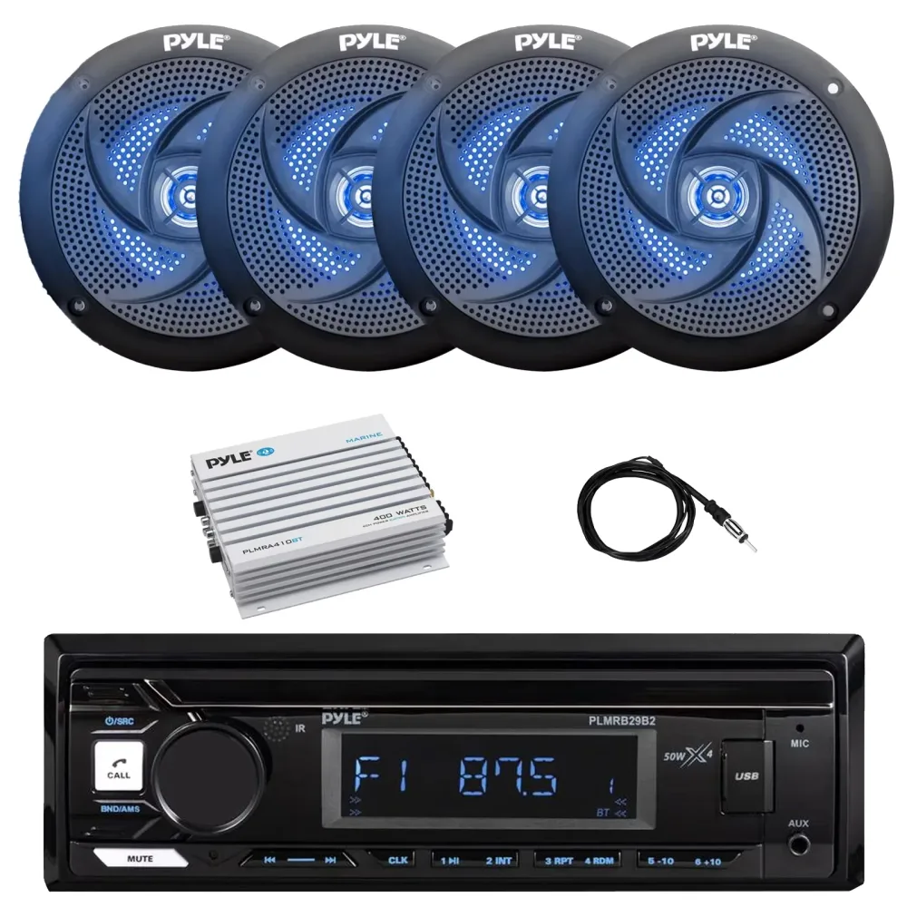 Boat Audio 4" 100 watt bluetooth