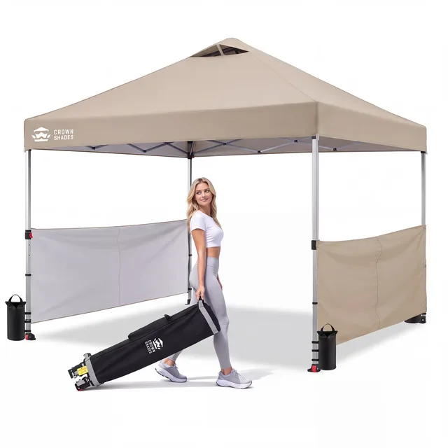 Canopy Tent blue beige 2 people