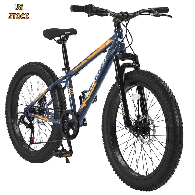 Mountain Bike 24 inch gray 24"