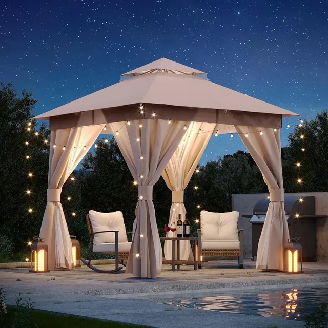 Patio 10' 8' gray