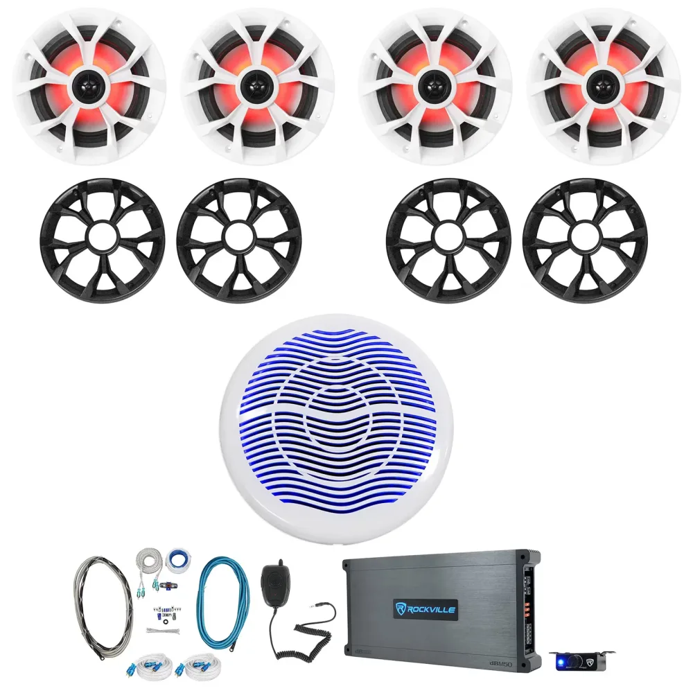 Amplifier 6.5" 10" led