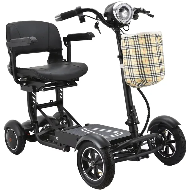 Scooter led orange black