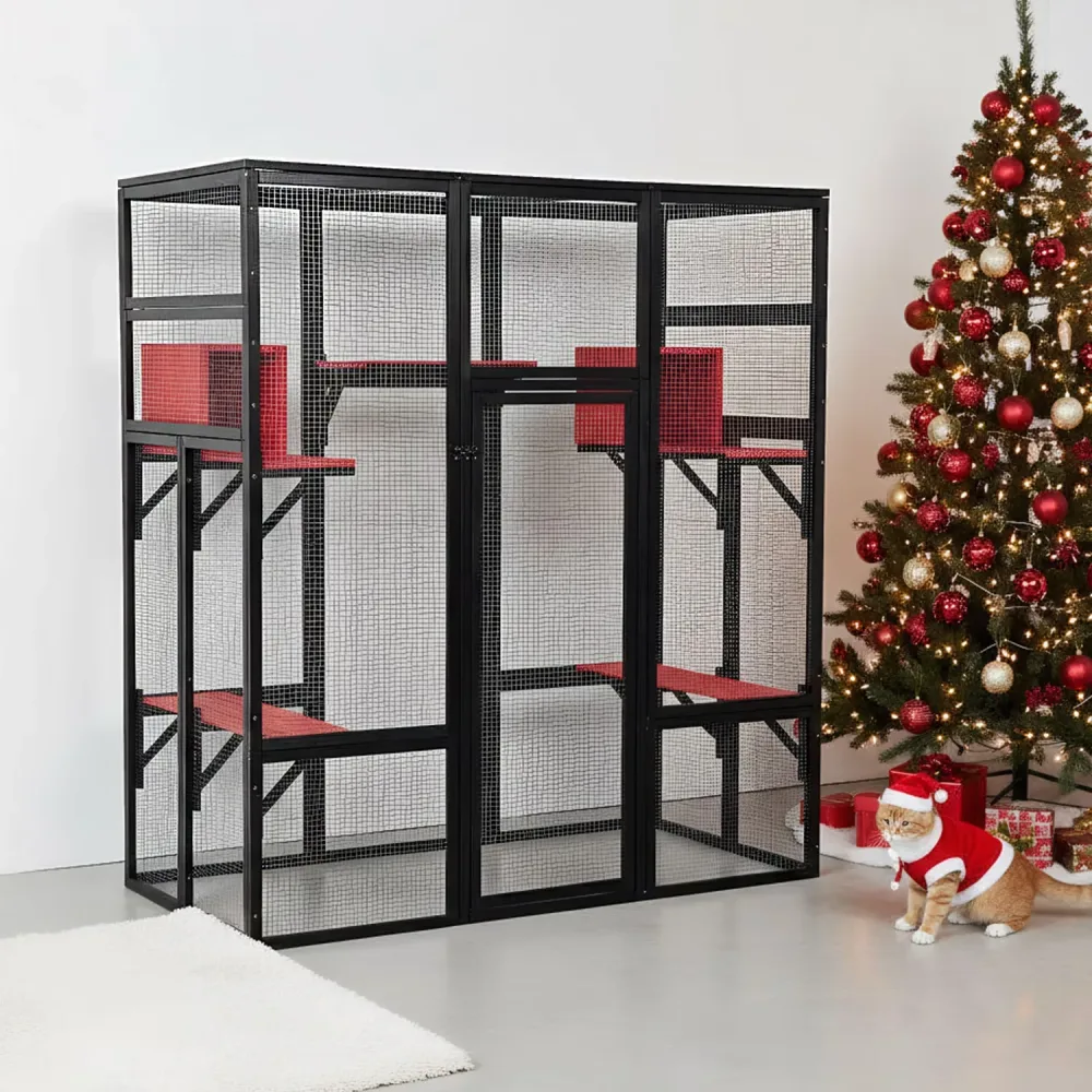 Furniture & Enrichment 70" gray black