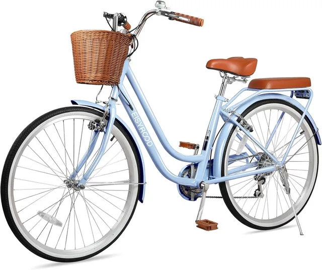 Cruiser Bike 26 inch adjustable blue