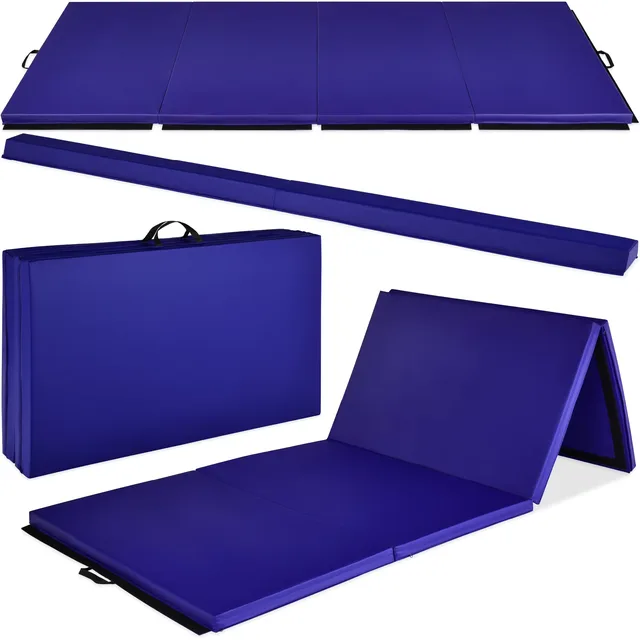 Gym Mat folding blue 120"