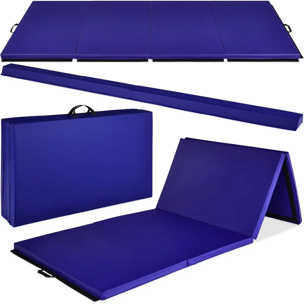 Gym Mat folding blue 120"