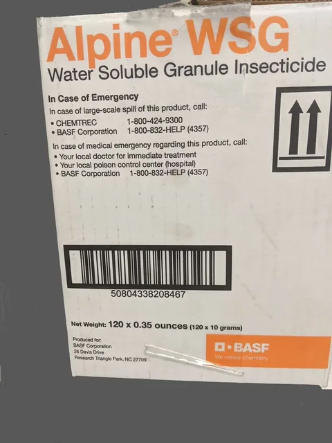 Insecticide 10.5" brown
