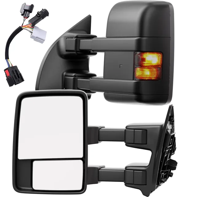 Tow Mirror 14.96 inches 23.2 pounds adjustable