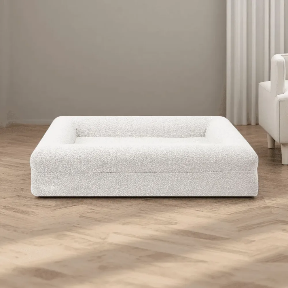 Pet Bed waterproof gray white