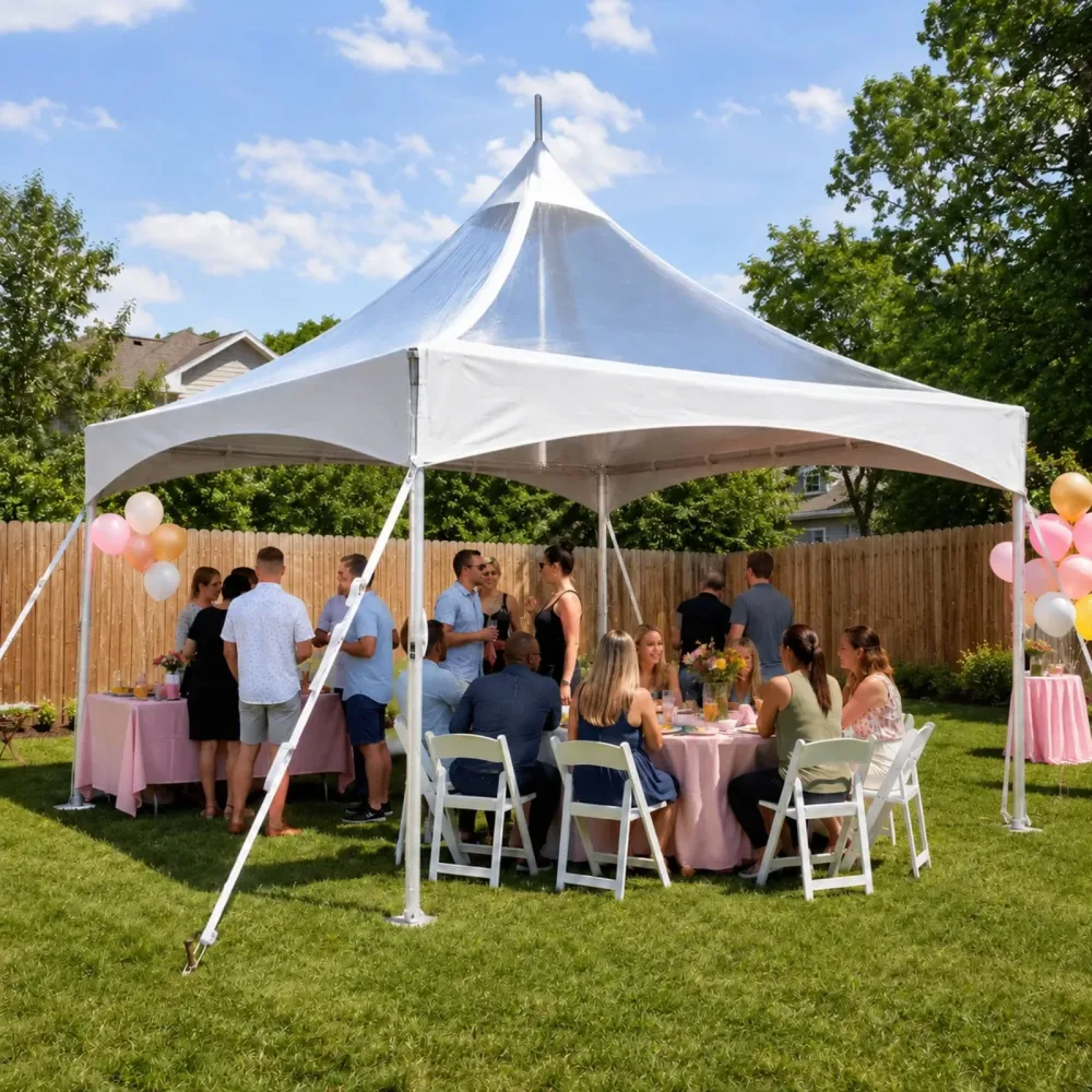 Party Tent waterproof 16 oz 2.5 inch