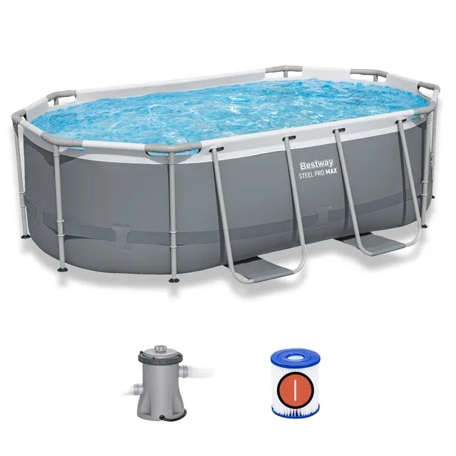 Ground Pool 14 ft 8 ft 2 in