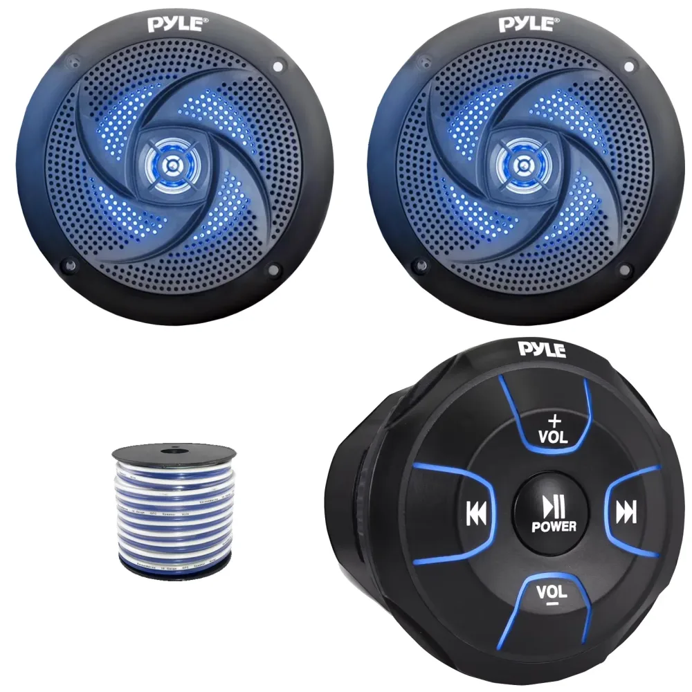 Bluetooth Audio 4" 100 watts 1 pair