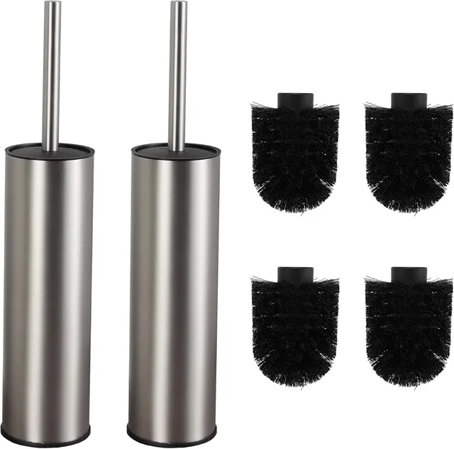Toilet Brush 2 pack black