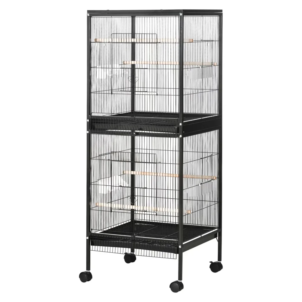 Bird Cage 55" black 20.5"
