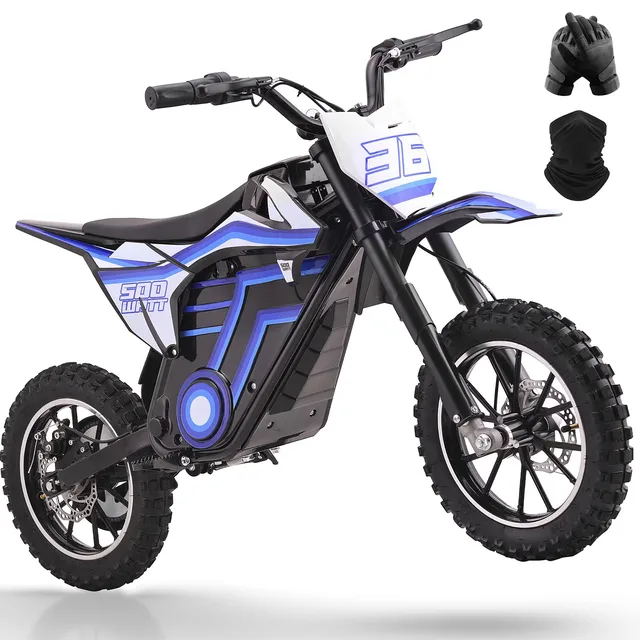 Dirt Bike 165lbs 500w blue