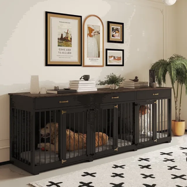 Crate 95" 72 in black