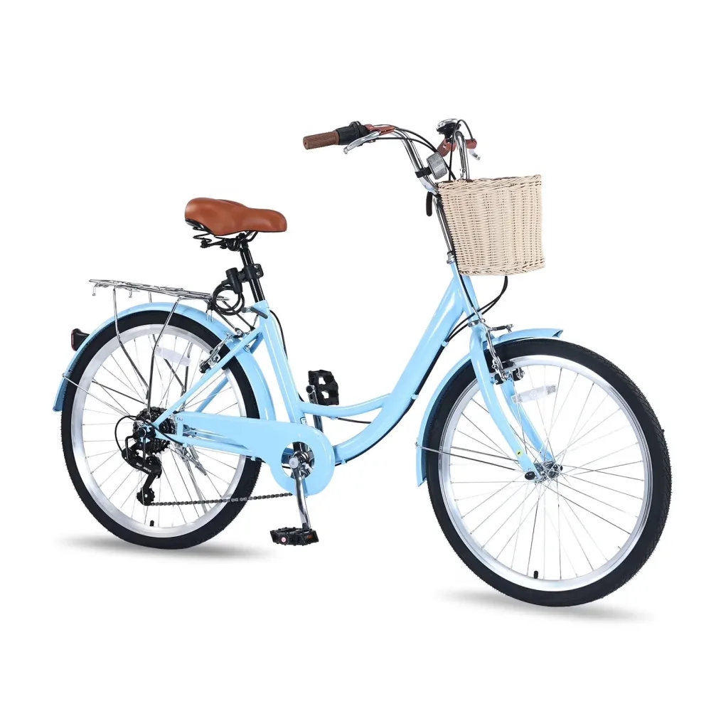 Cruiser Bike 26" 24" blue