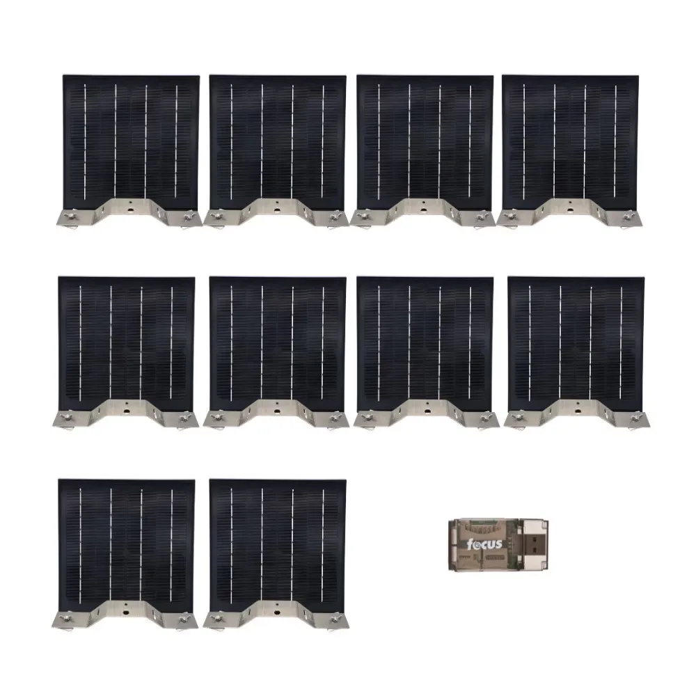 Trail Cameras 10w 10 watt rechargeable