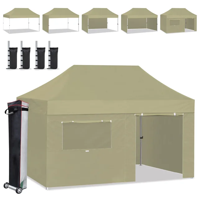 Canopy Tent 10' blue beige