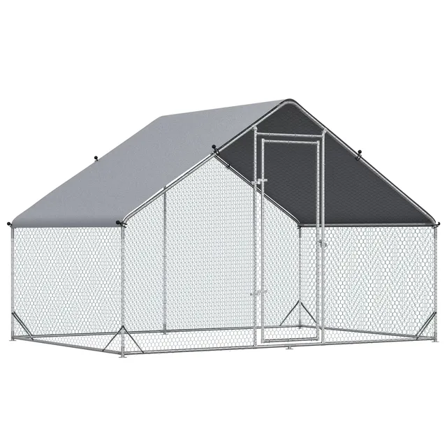 Chicken Coop 10' 6.5' silver