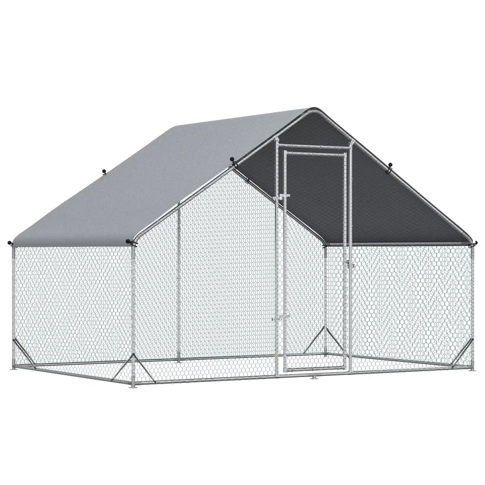 Chicken Coop 10' 6.5' silver